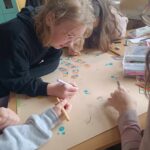 Uczniowie podczas Dnia Bezpiecznego Internetu.