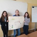 Uczniowie podczas Dnia Bezpiecznego Internetu.