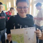 Uczniowie podczas Dnia Bezpiecznego Internetu.