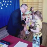 Występ podczas konkursu recytatorskiego.