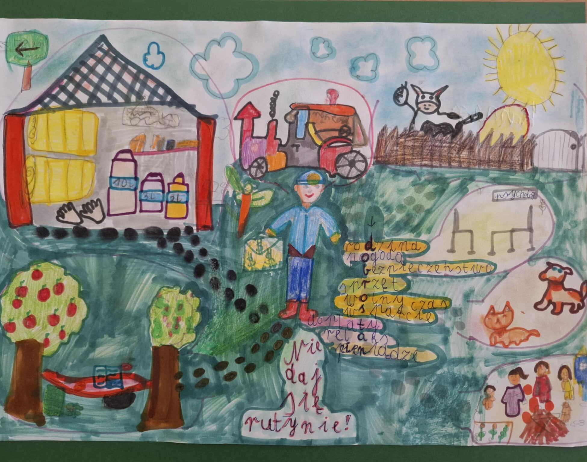 Praca plastyczna konkursowa.