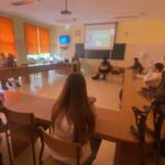 Uczniowie podczas ekofestonu.