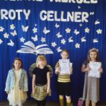 Występ podczas konkursu recytatorskiego.