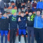 Uczniowie podczas zawodów.