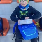 Uczniowie podczas zawodów.