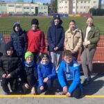 Uczniowie podczas zawodów.