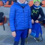 Uczniowie podczas zawodów.