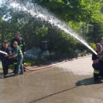 Spotkanie ze strażakami.