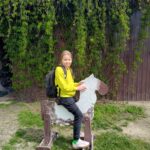 Uczniowie podczas zajęć na świeżym powietrzu?