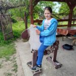 Uczniowie podczas zajęć na świeżym powietrzu?