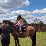 Uczniowie podczas zajęć na świeżym powietrzu?