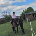 Uczniowie podczas zajęć na świeżym powietrzu?