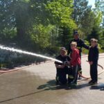 Spotkanie ze strażakami.