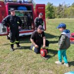 Spotkanie ze strażakami.