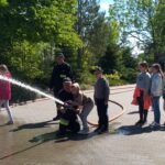 Spotkanie ze strażakami.