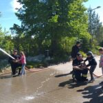 Spotkanie ze strażakami.