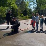 Spotkanie ze strażakami.