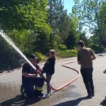 Spotkanie ze strażakami.