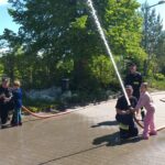 Spotkanie ze strażakami.