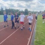 Zawody lekkoatletyczne.