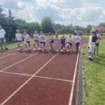 Zawody lekkoatletyczne.