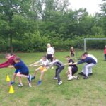 Zabawy podczas Dnia Rodziny.