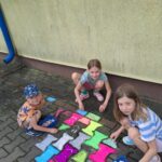 Zabawy podczas Dnia Rodziny.