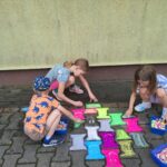 Zabawy podczas Dnia Rodziny.