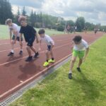 Zawody lekkoatletyczne.