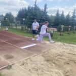 Zawody lekkoatletyczne.