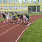 Zawody lekkoatletyczne.