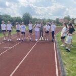 Zawody lekkoatletyczne.