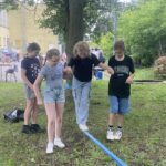 Zabawy podczas Dnia Rodziny.