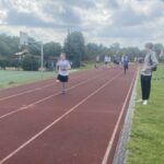 Zawody lekkoatletyczne.