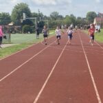 Zawody lekkoatletyczne.