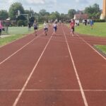 Zawody lekkoatletyczne.