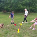 Zabawy podczas Dnia Rodziny.