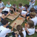 Zabawy integracyjne.