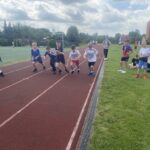 Zawody lekkoatletyczne.