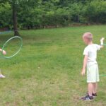 Zabawy podczas Dnia Rodziny.