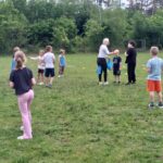 Zabawy podczas Dnia Rodziny.