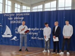 UROCZYSTE ZAKOŃCZENIE ROKU SZKOLNEGO 2024/2025