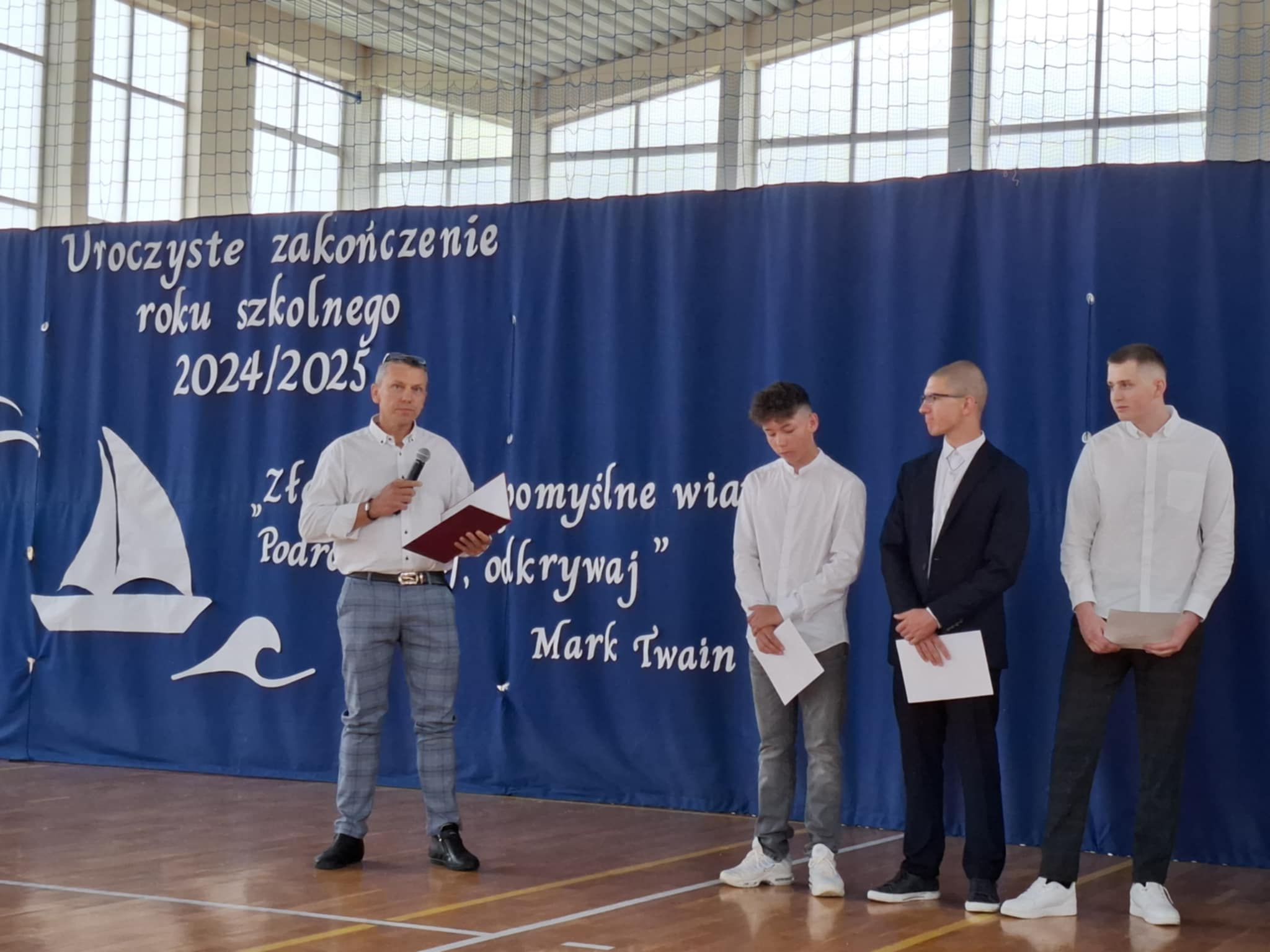UROCZYSTE ZAKOŃCZENIE ROKU SZKOLNEGO 2024/2025