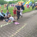 Zabawy podczas Dnia Rodziny.