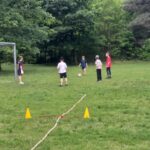 Zabawy podczas Dnia Rodziny.