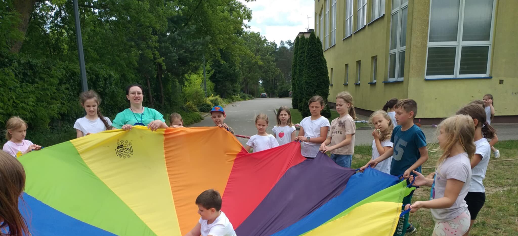 Zabawy integracyjne.