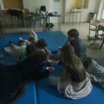 Nocowanka wolontariuszy.