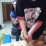 Nocowanka wolontariuszy.