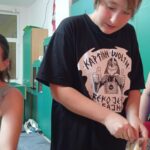 Nocowanka wolontariuszy.