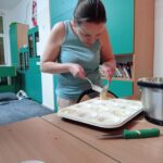 Nocowanka wolontariuszy.